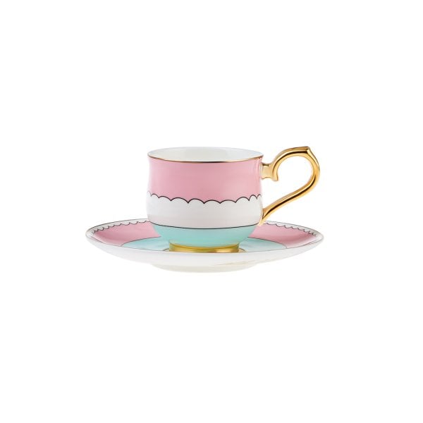 Karaca Unicef Mert Fırat & Sertap Erener 2 Kişilik Kahve Fincan Takımı 90 ml