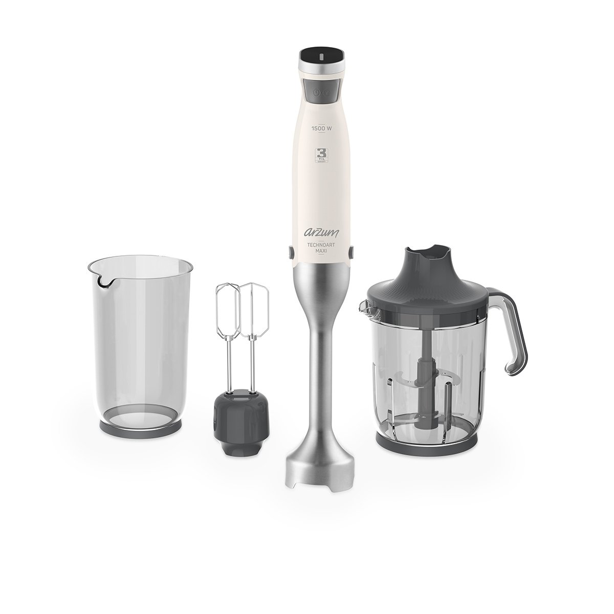 AR1065 Technoart Maxi El Blender Seti - Krem