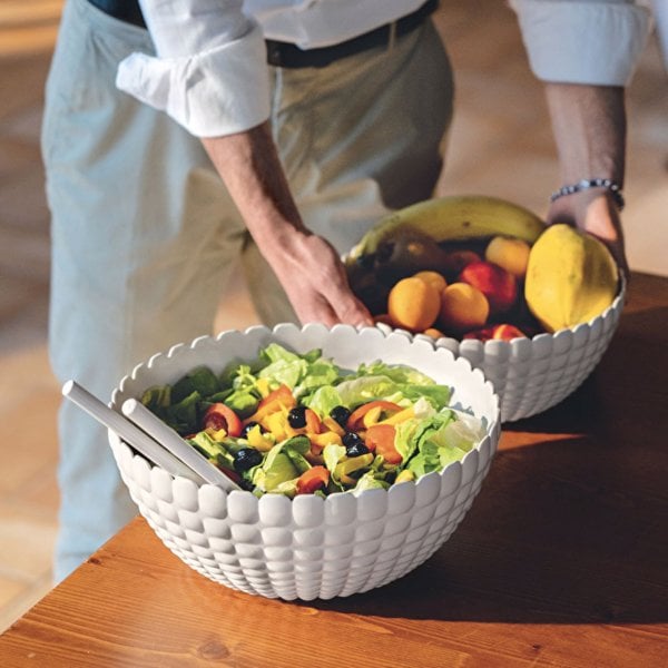 Guzzini Tiffany XL Bowl Kase Krem