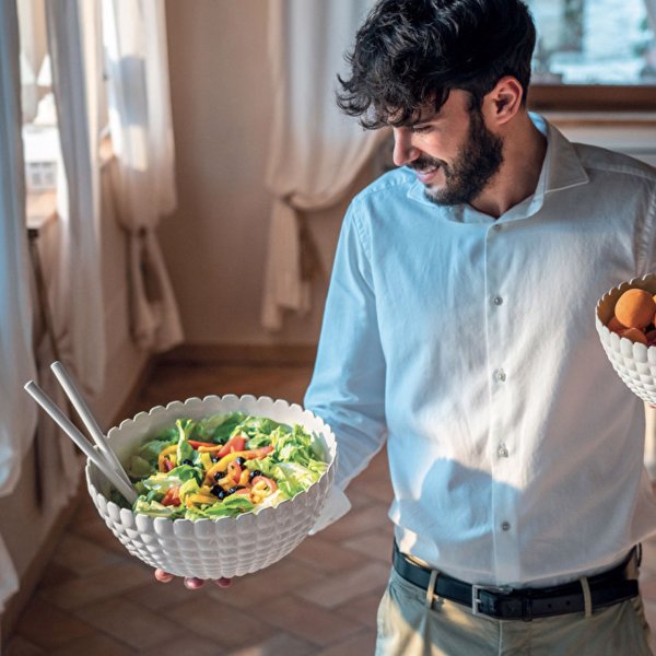 Guzzini Tiffany XL Bowl Kase Krem
