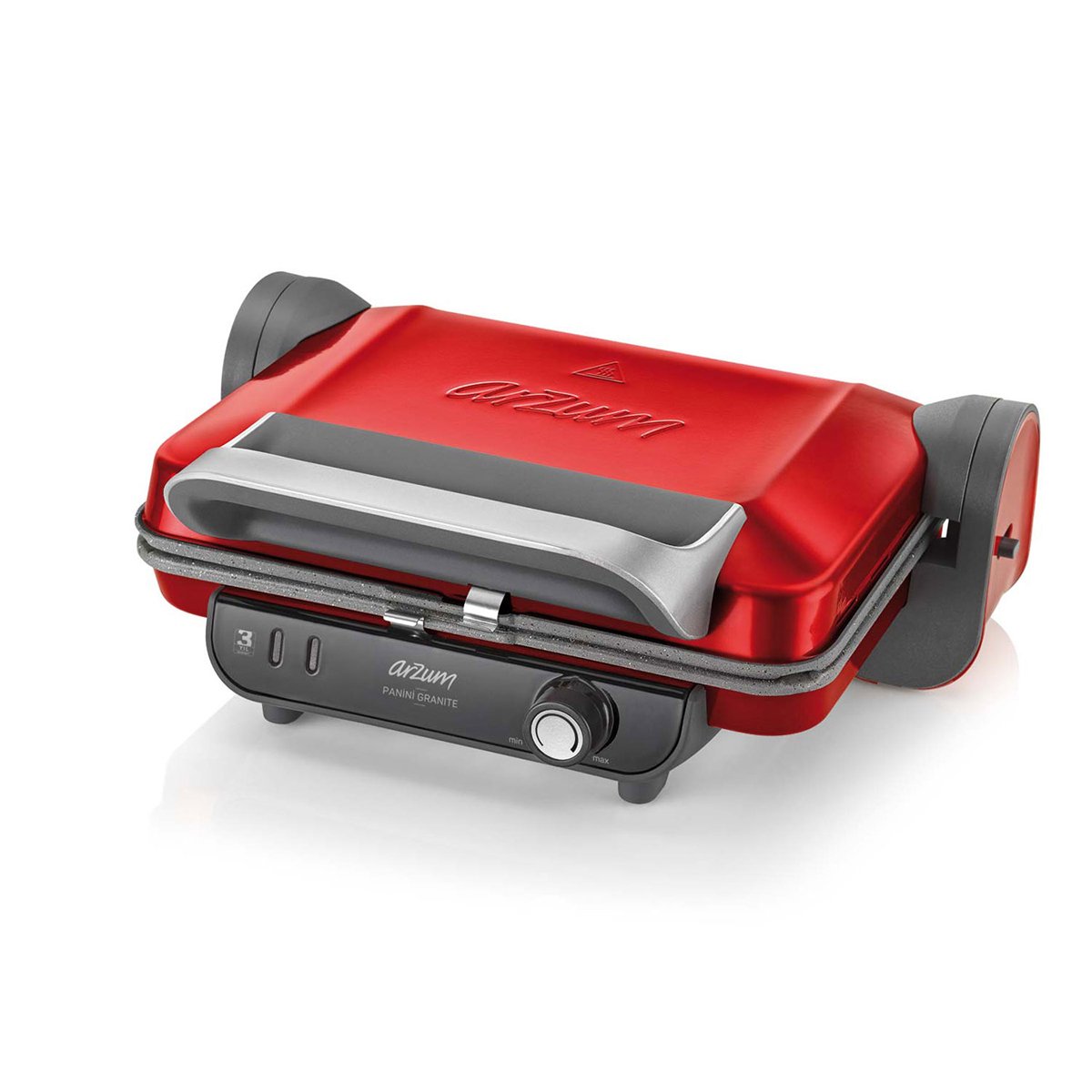 AR2006 Panini Granite Izgara Ve Tost Makinesi - Nar