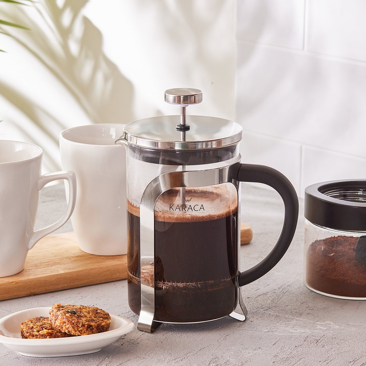 Karaca Coffee Bean French Metalik Press 800 Ml