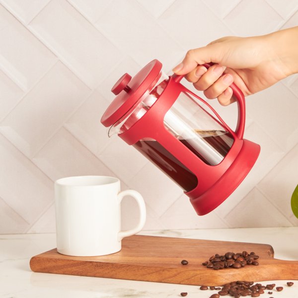 Cookplus Column Red French Press 800 ml