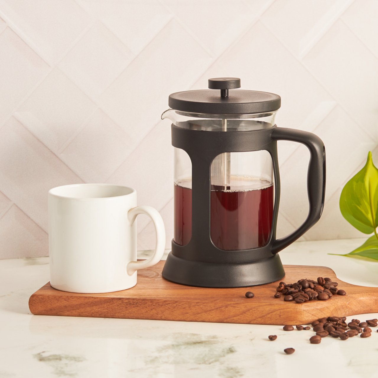 Cookplus Column Siyah French Press 800 ml