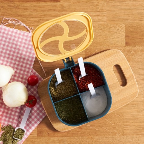 Karaca Gale 4\'lü Baharatlık Mavi