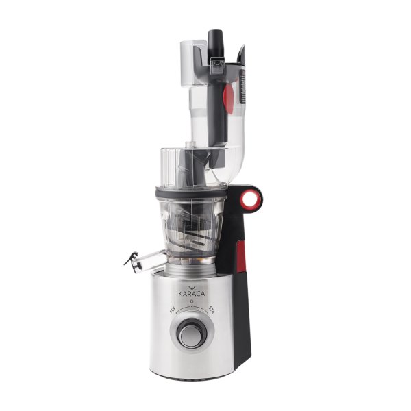 Karaca Slow Juicer 2 in 1 Yavaş Sıkım Katı Meyve ve Narenciye Sıkacağı