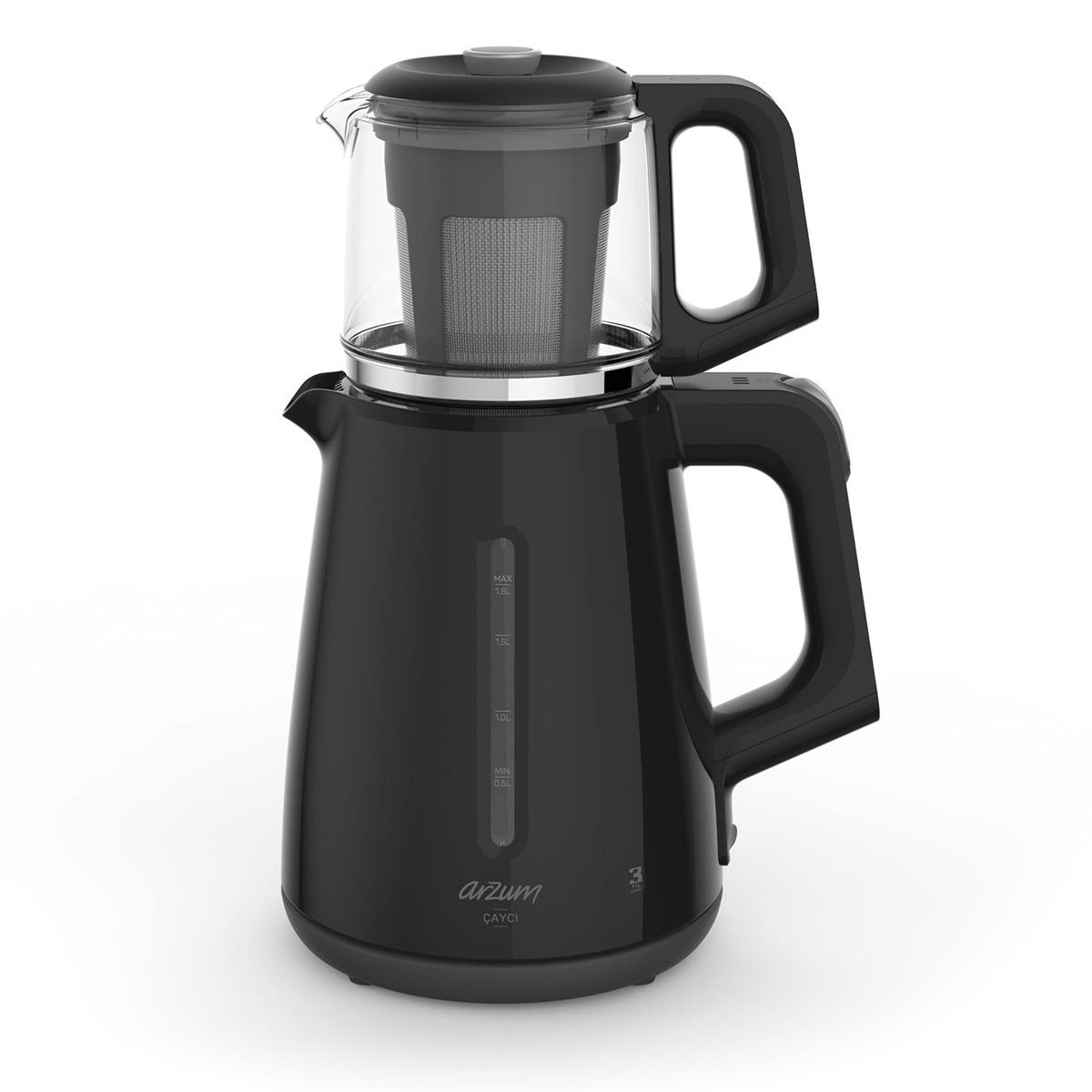 AR3061 Çaycı Çay Makinesi - Siyah