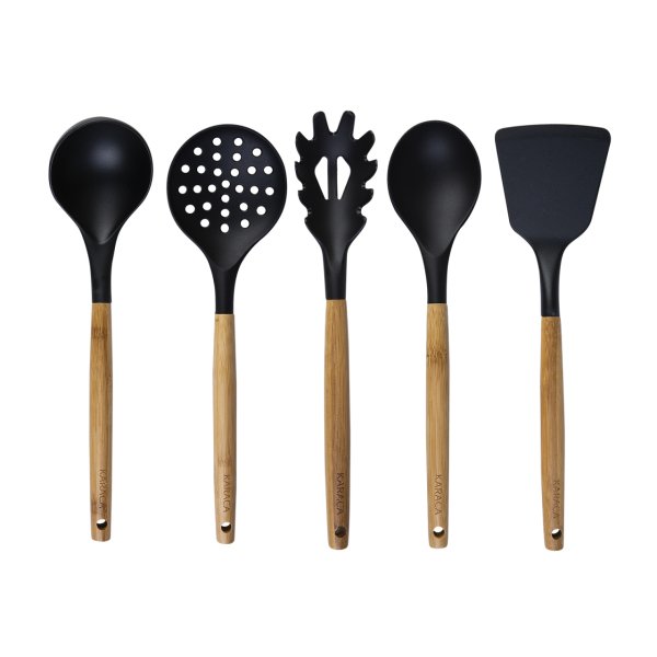 Karaca Woodland Black 6 Parça Servis Seti