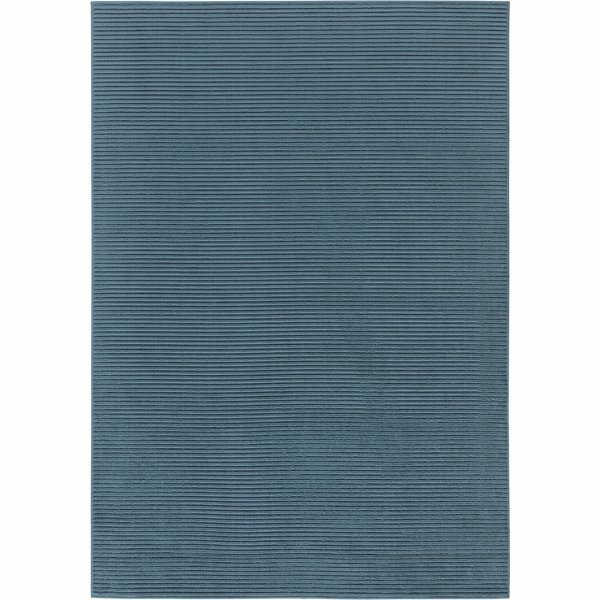 Kaşmir Halı 7/24 Dört Mevsim Blueberry Mavisi 80x300 cm