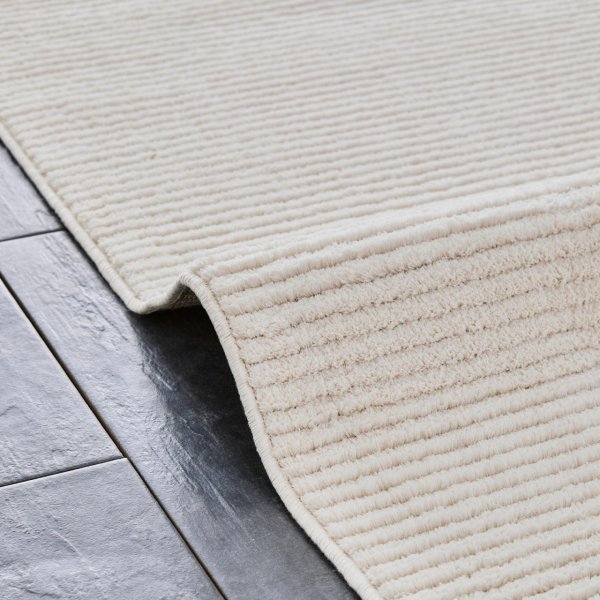 Kaşmir Halı 7/24 Dört Mevsim Coconut Beyazı 80x150 cm