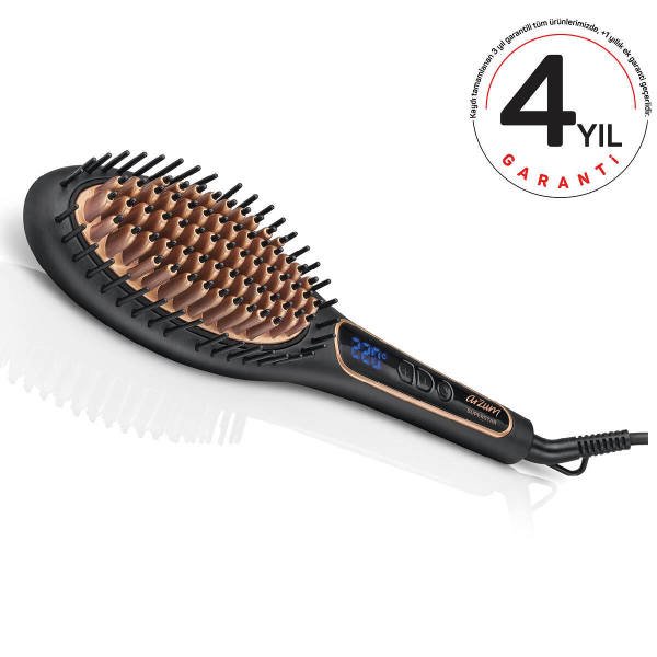 AR5036 Superstar Saç Düzleştirici Fırça - Siyah