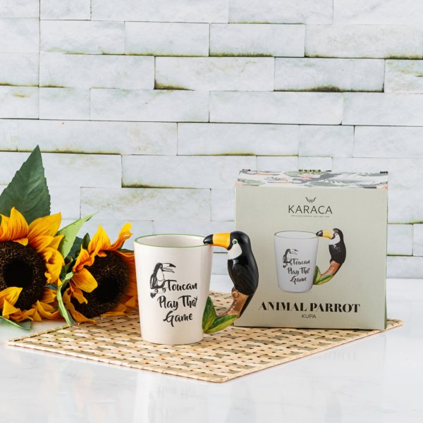 Karaca Animal Parrot Mug Kupa