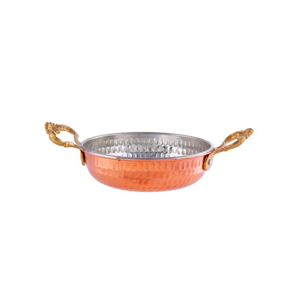 Karaca Antik Bakır Sahan 12 cm