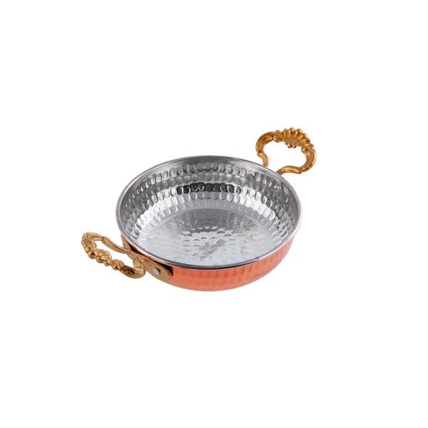 Karaca Antik Bakır Sahan 12 cm