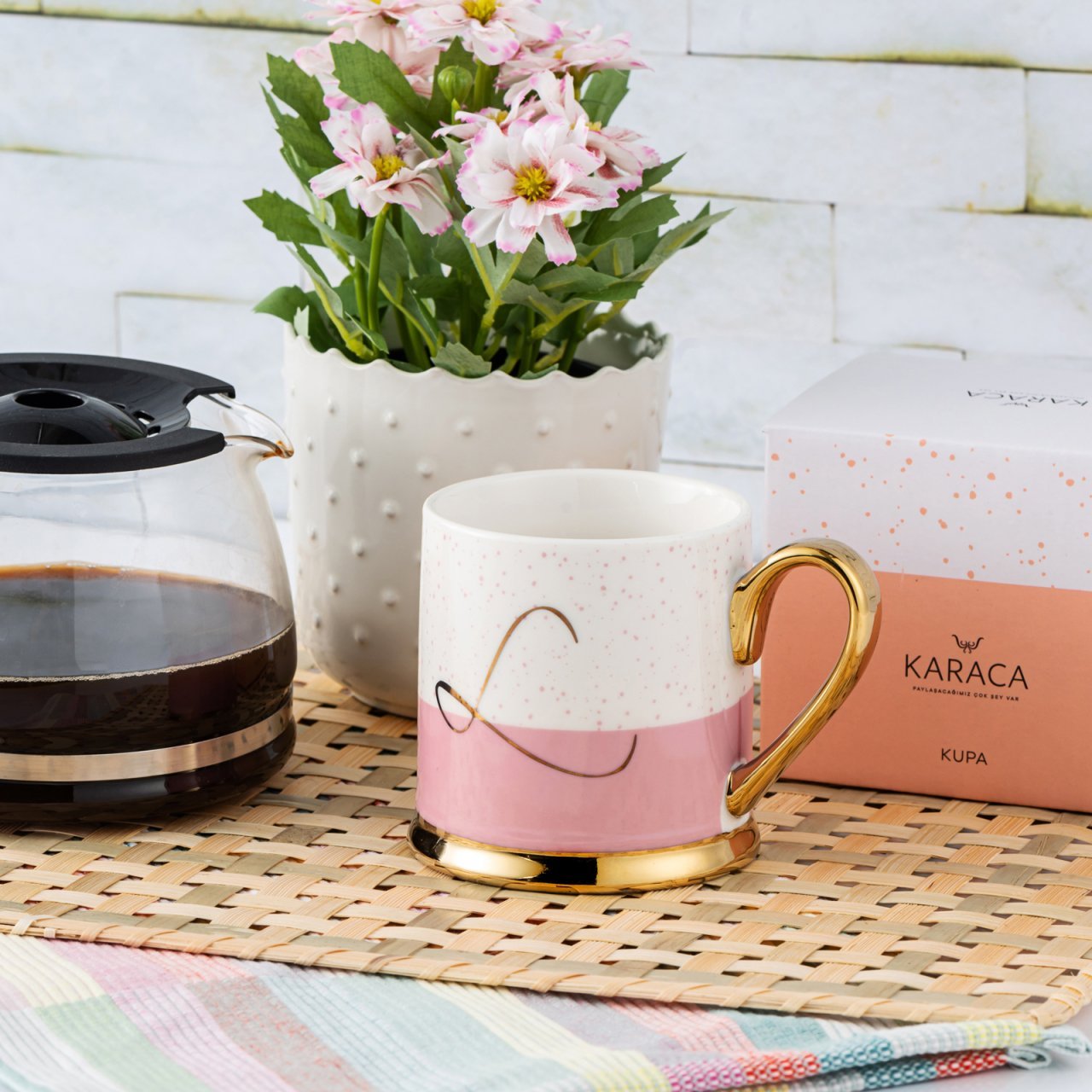 Karaca L Harfli Mug Kupa