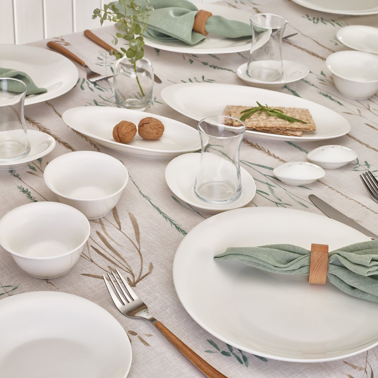 Karaca Lal 29 Parça 6 Kişilik Kahvaltı/Servis Takımı