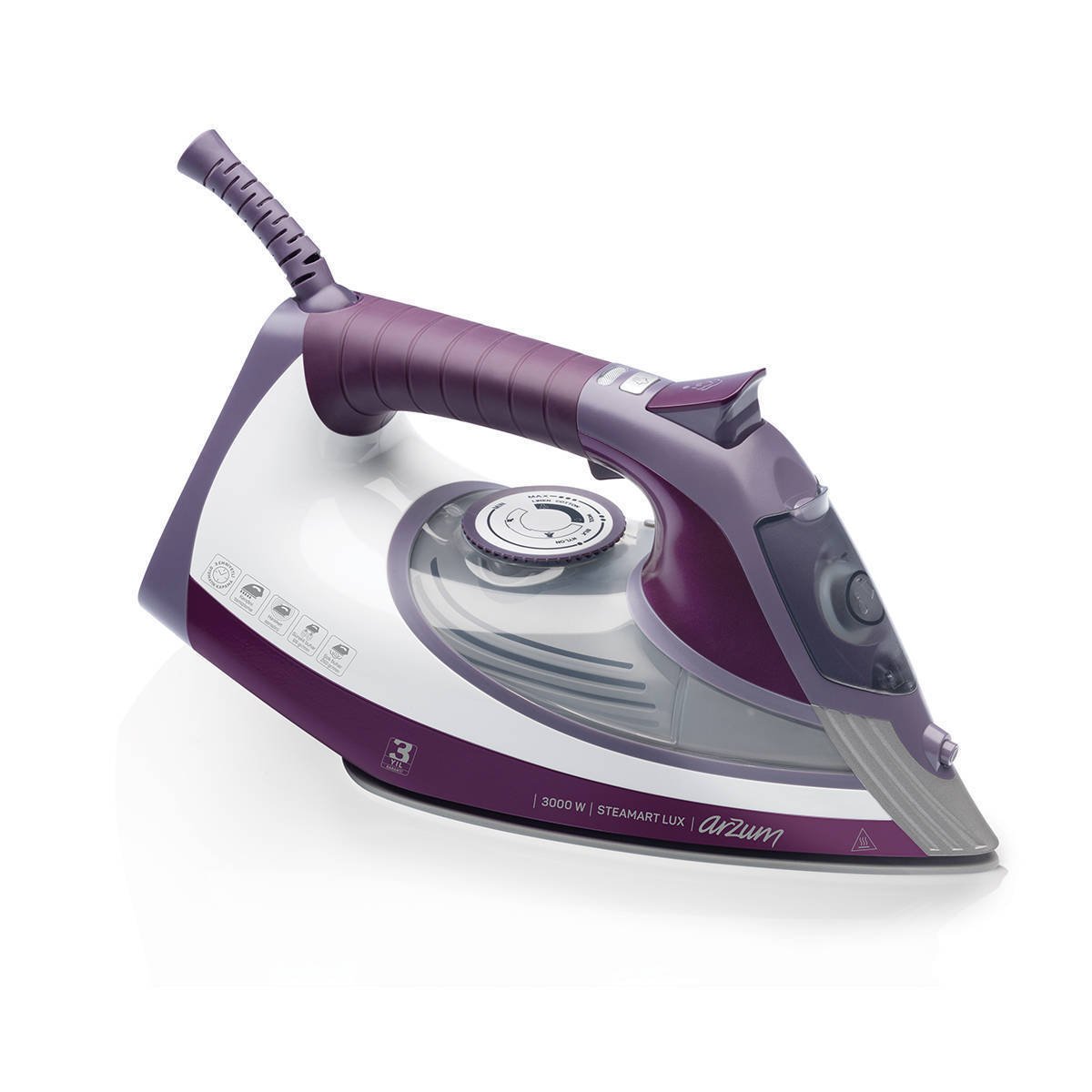 AR693 Steamart Lux Seramik Tabanlı Ütü - Mor
