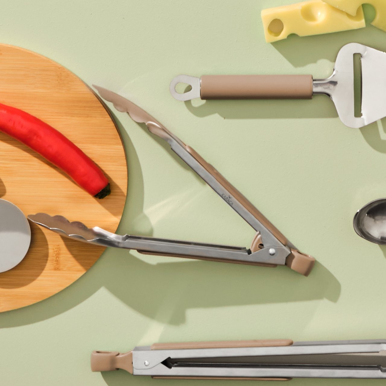 Karaca Lana Krem Maşa 34x5 cm