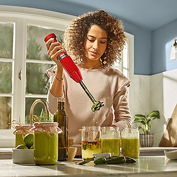 KitchenAid Kablosuz El Blender 5KHBBV53EER Kırmızı