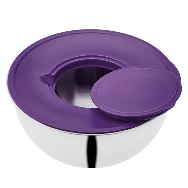 Emsan Easy Life Paslanmaz Çelik Karıştırma Kabı 24 cm Mor