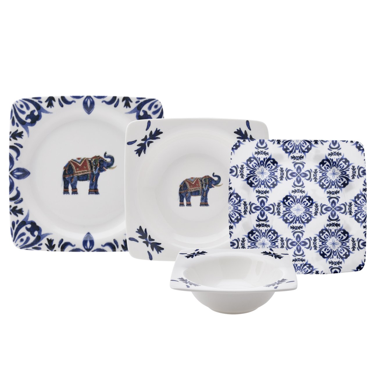 Emsan Elephant 24 Parça 6 Kişilik Yemek Takımı