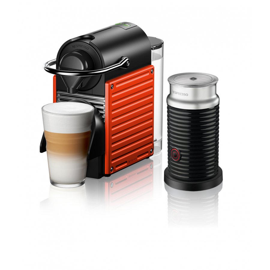 Nespresso C66r Pixie Red Bundle