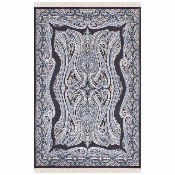Kaşmir Halı İpek Moroccan Blue 160x230cm Halı